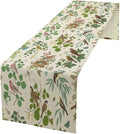 Vintage Bird Flower Table Runner Seasonal Spring Summer Garden Plants Farmhouse by SHElifestyle