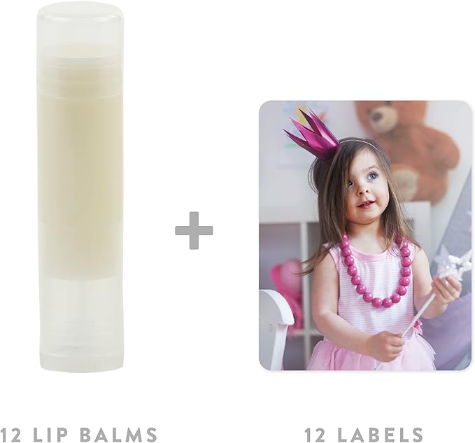 Andaz Press Bulk Photo Personalized Gift and Party Favors Collection, Lip Balm - Image 3