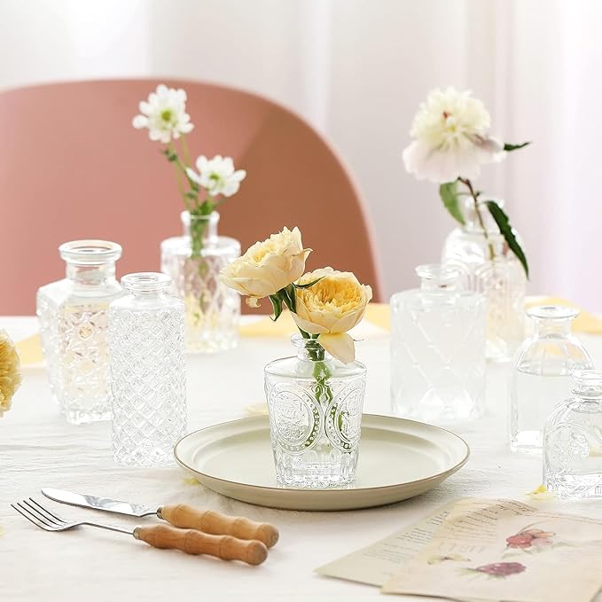 12pcs Mini Bud Vases As Wedding Centerpieces - Image 4