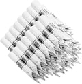400PCS Pre Rolled Silver Plastic Silverware Sets by Joyido