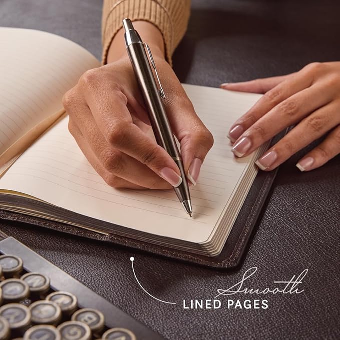 Luxury Leather Refillable Journal/Writing Notebook - Image 4