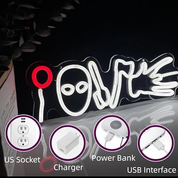 Horror Movies Love Neon Signs For Wall Decor, LED Neon Light for Movie Night - Image 4