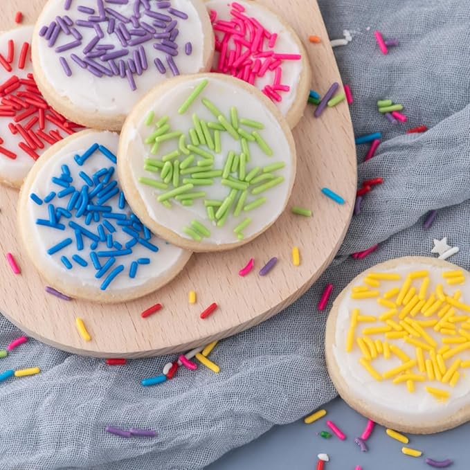 Sweets Indeed Sprinkles 6 Cell Edible Sprinkle Mix Jimmies Perfect - Image 7