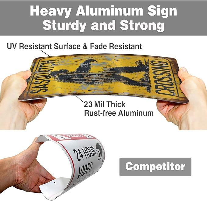 Retro Funny Metal Tin Sign - Image 8