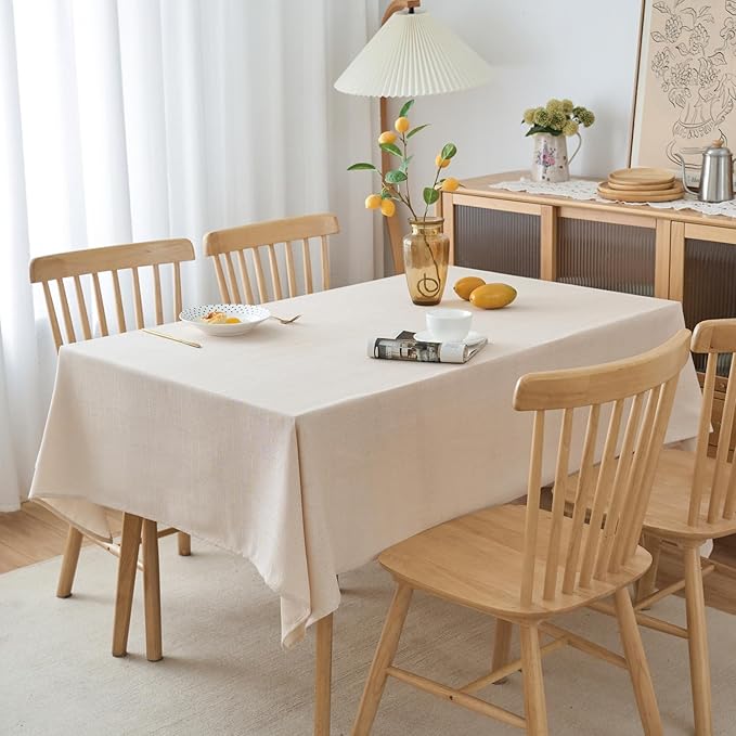 NLMUVW Linen Tablecloth for Rectangle Table - Image 6