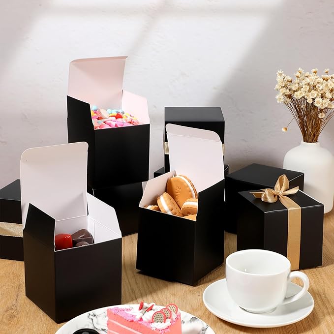 Jutom 100 Pcs Mini Favor Boxes Extra Small Candy Boxes Paper - Image 3