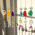 7 PCS Crystal Suncatcher, Hanging Suncatchers by BlumWay