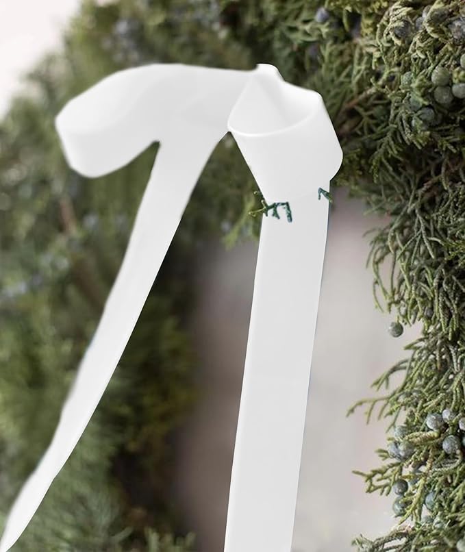 White Velvet Ribbon 1.5'' 25 Yards - Image 3