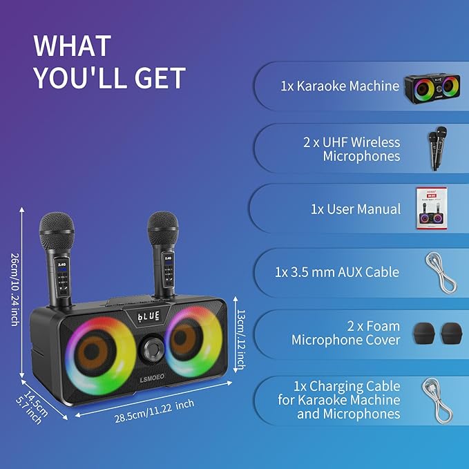 Karaoke Machine for Adults and Kids - Image 6