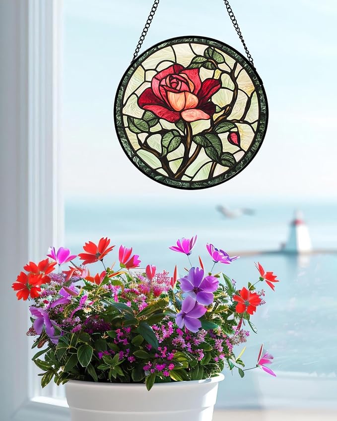 Stained Glass Window Hanging - Image 7