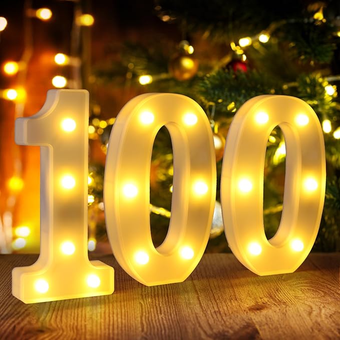 100th Birthday Decorations for Women Men, 100 Birthday Decorations for by funsky
