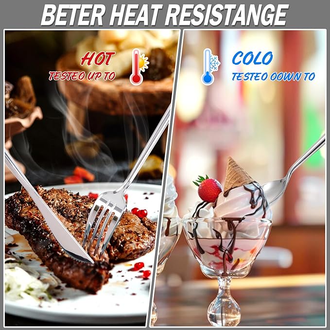 SUT 600PCS Heavy Duty Disposable Silverware - Image 7