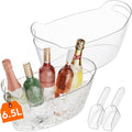 Lifewit 6.5L Ice Bucket for Parties 2 Pcs, Portable Drink Bucket for Cocktail by Lifewit