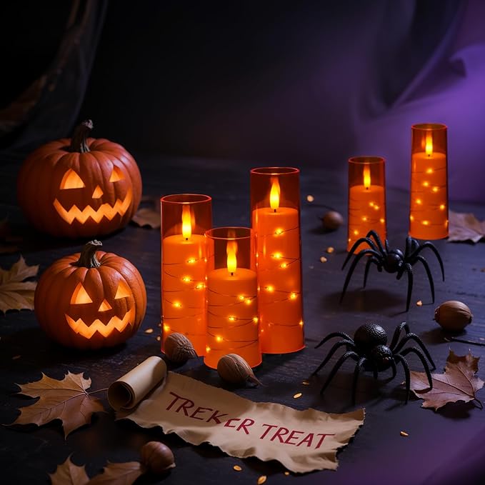 Raycare Flameless Candle with Remote Timer – 9 Flickering Acrylic Battery - Image 2