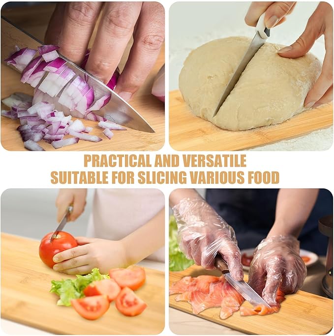 Patelai 12 Packs Wooden Cutting Board Set - Image 5