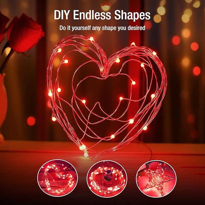 12 Pack Fairy Lights Battery Operated - 7ft 20 Led Twinkle Lights 3 Modes - Image 5