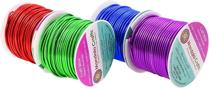 Mandala Crafts 13 Gauge Anodized Aluminum Craft Wire - Image 2