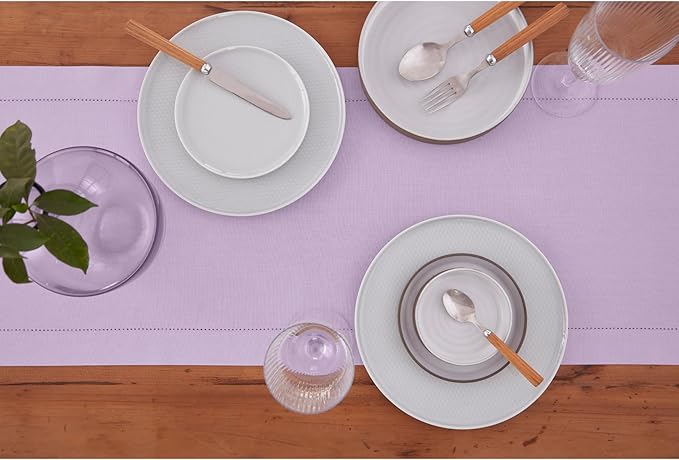 Solino Home Cotton Linen Table Runner 60 Inches - Image 5