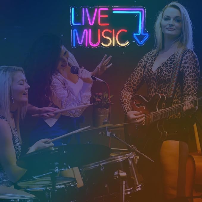 RGB Dynamic Music Neon Sign Dimmable - Image 8