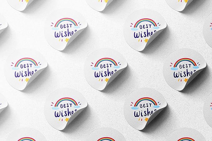 300 pcs Premium Custom Stickers Paper 2 inch Round Uncoated - Image 6