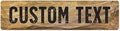 Custom Sign, Christmas Gift Custom Street Sign, 11 Font Colors, 13 Font Styles by MySignCenter