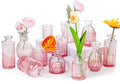 Glass Bud Vase Set of 12, Small Flower Vases in Bulk, Wedding Decoration by TCooSo