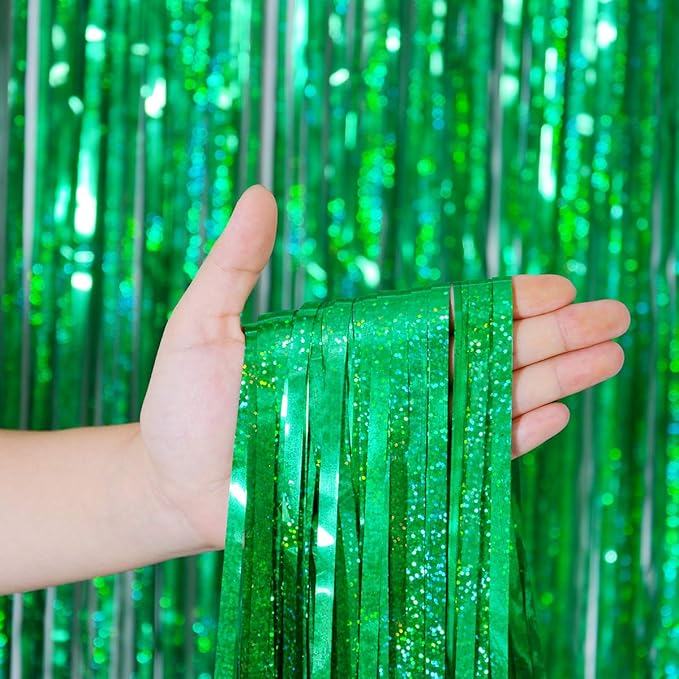 Foil Fringe Curtains April fool's Day Decorations - Image 6