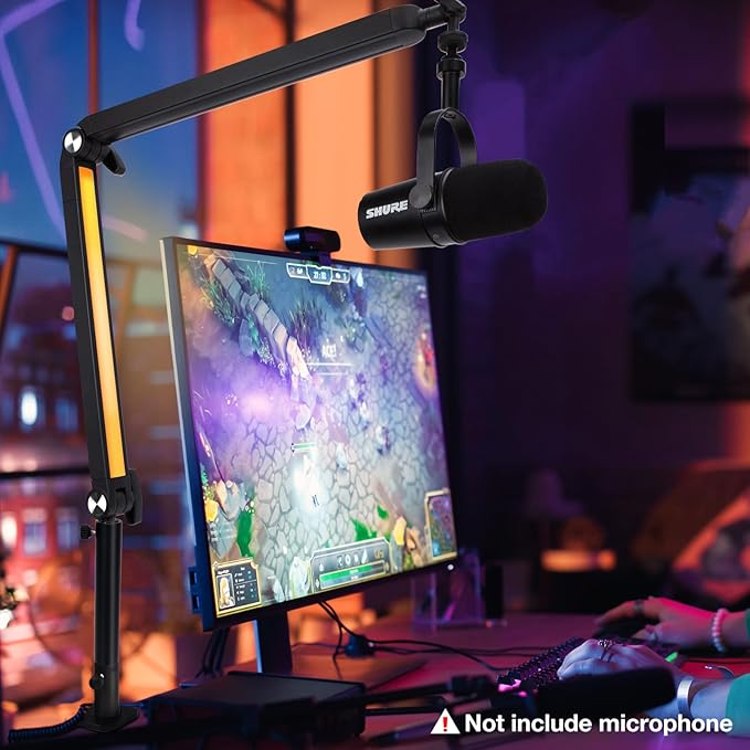 Boom Arm with RGB Light - Image 6