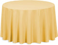 LinenTablecloth Round Polyester Tablecloth by LTCLINENS
