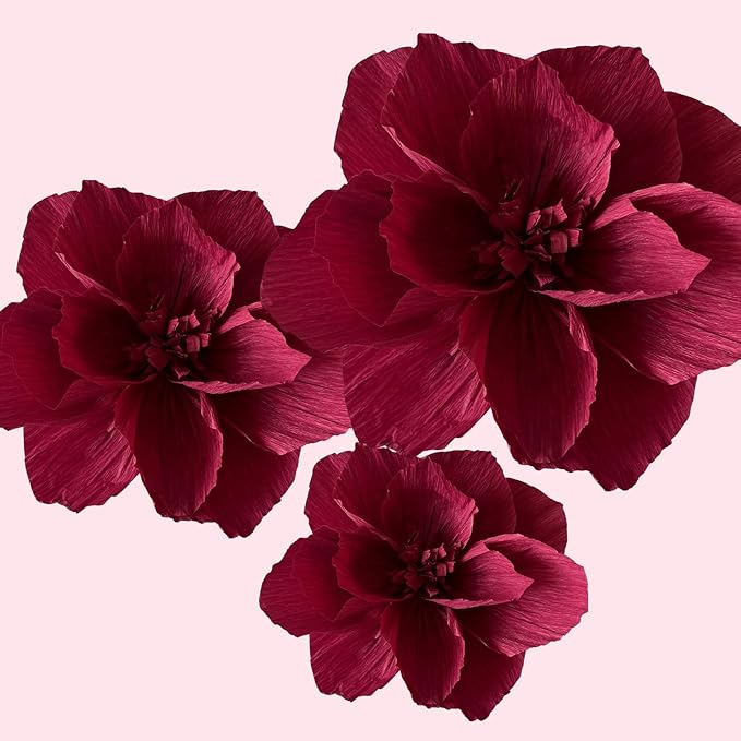 BRT Bearingshui Crepe Paper Flowers Decoration - Image 5