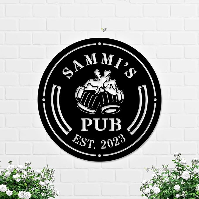 Personalized Bar Metal Art LED Light Beer Bar Metal Sign Custom Bar Sign Beer - Image 3