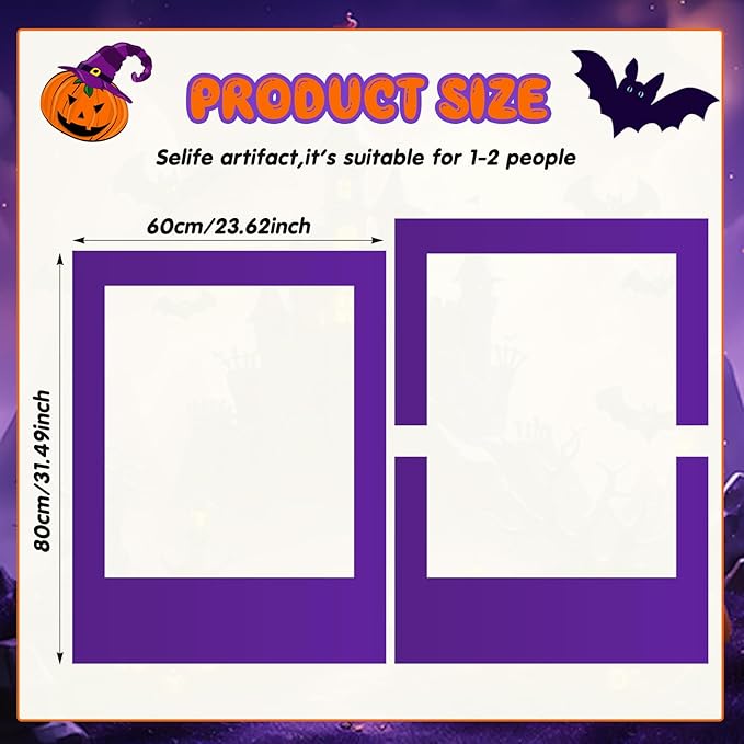 32 x 24 Inch Large Blank DIY Photo Booth Props Picture Frame Party Frame DIY - Image 2