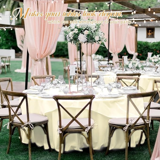 6 Pack Round Tablecloths - Image 5