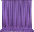 10 x 7 Feet Purple Backdrop Curtain by ZEBMOON