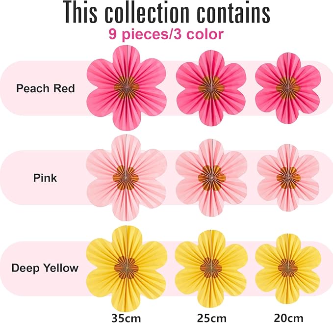 SUNBEAUTY Paper Flowers Decorations - Image 2