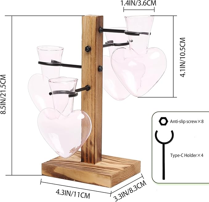 Plants Propagation Stations Plant Terrarium Kit Glass Planters - Image 2