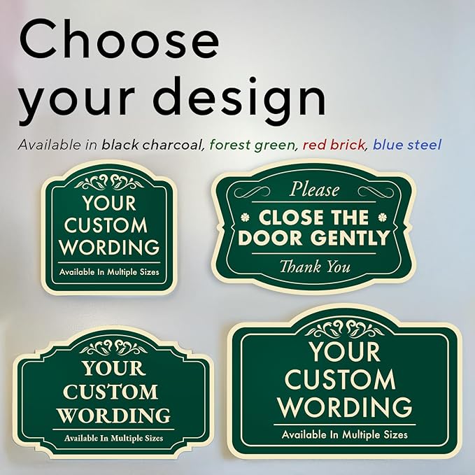 Customizable Outdoor Metal Sign - Image 3
