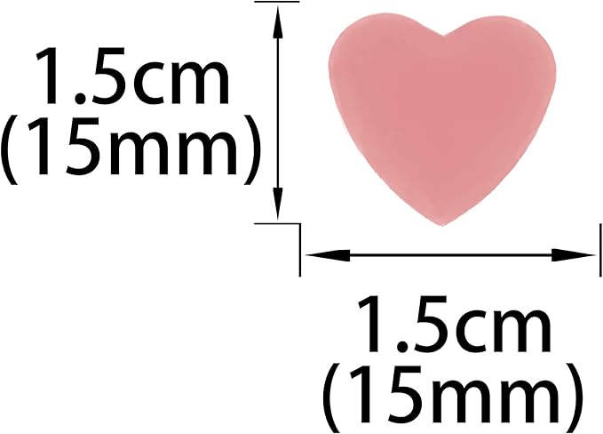 Rose Gold Love Heart Table Confetti - Image 2