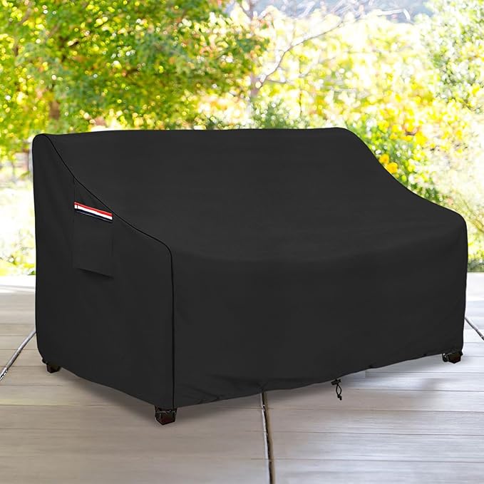 okcool Heavy Duty Patio Sofa Cover, 100% Waterproof 2-Seater Outdoor Sofa Cover - Image 5