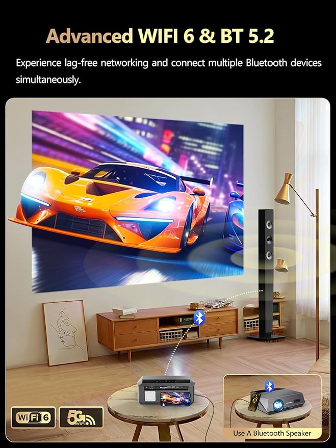 Smart Daytime 4K Projector HDR 2300ANSI - Image 7