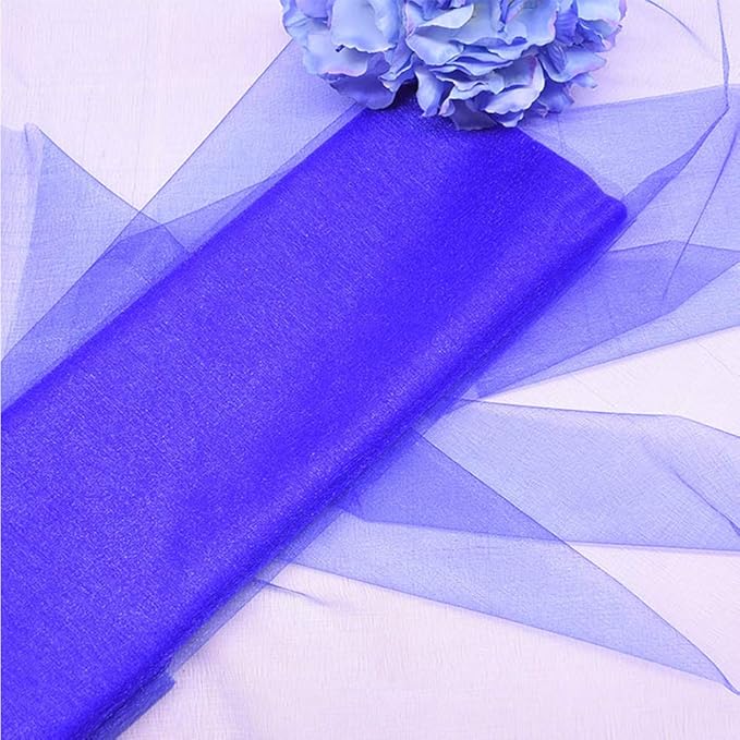 Crystal Organza Tulle Sheer Fabric Backdrop Curtains - Image 2