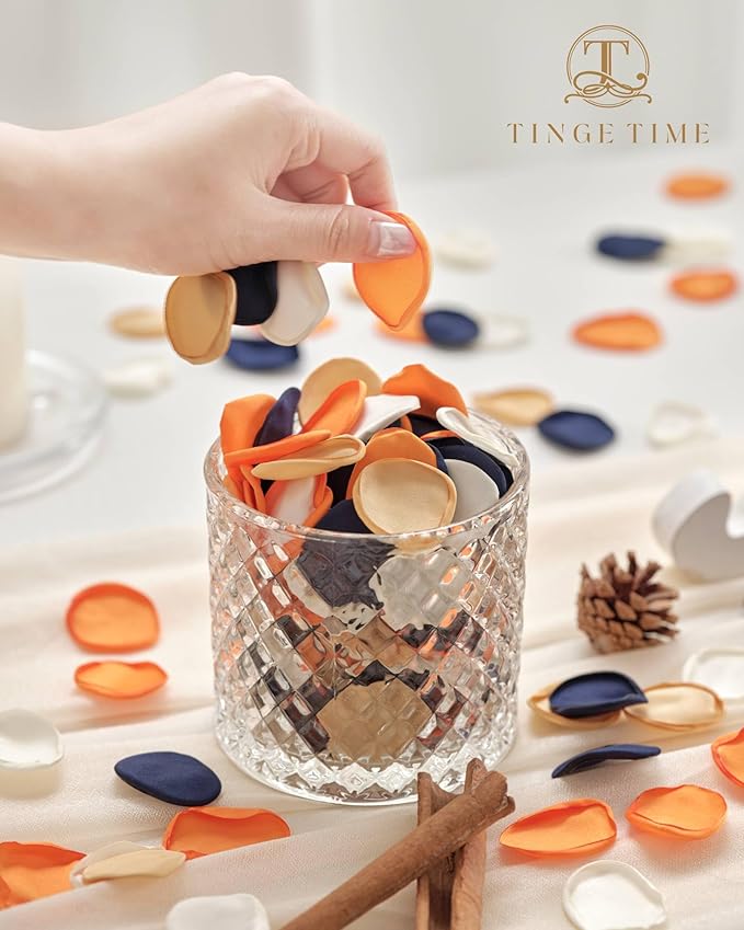 TINGE TIME 400pcs Silk Flower Petals - Image 5
