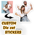 Custom Stickers Personalized Die Cut Labels Customized Funny Decals by Unknown
