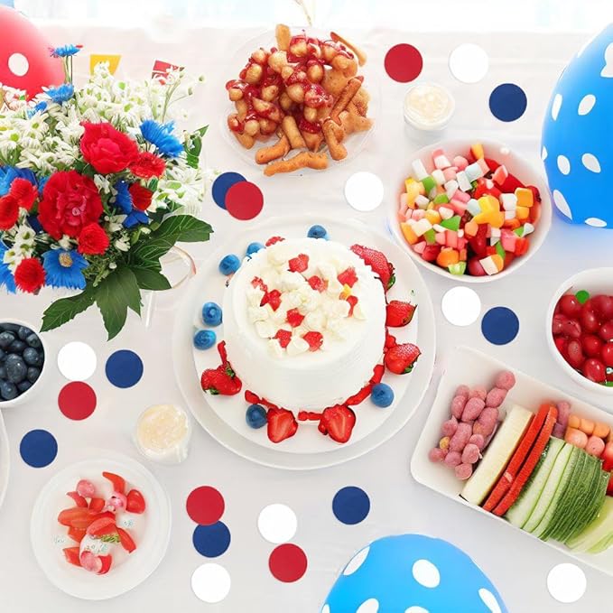 Red White Blue Party Decorations - Image 3