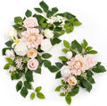 Wedding Decor Welcome Sign Flower Backdrop Garland by Piklado