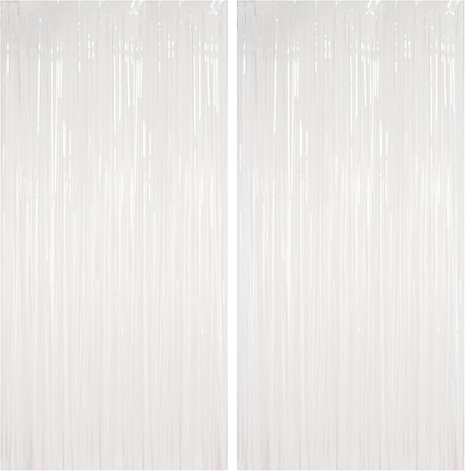 BRAVESHINE Tinsel Photo Backdrop Curtains by BRAVESHINE
