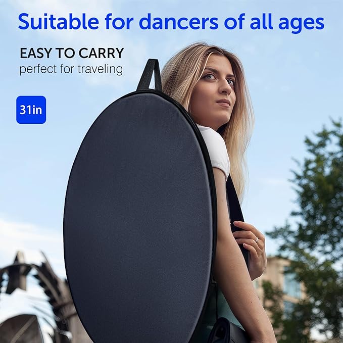 31inch Portable Dance Floor, Tap Dance Floor, Ballet Training Equipment Ideal - Image 5