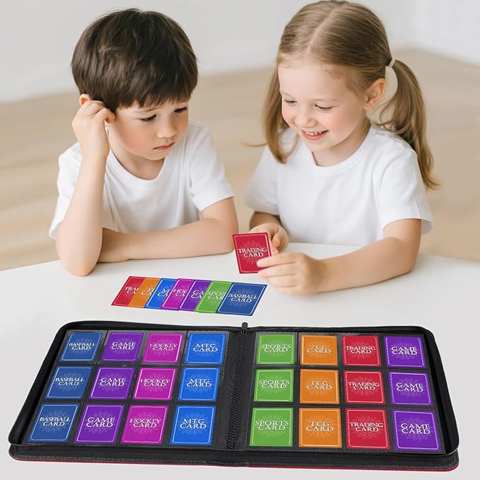 GEAoffice 12 Pocket Trading Card Binder - Image 7