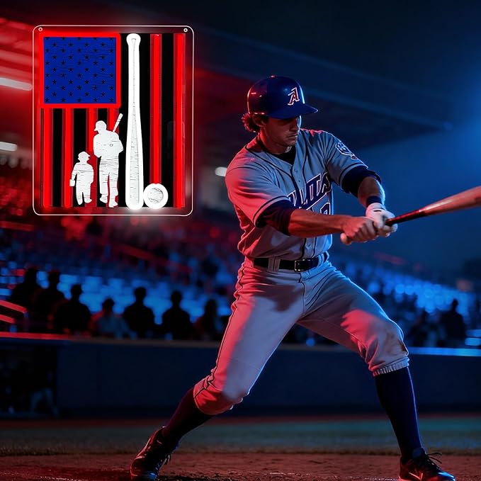 Baseball Neon Sign, Sport Led Neon Light Signs - Image 6