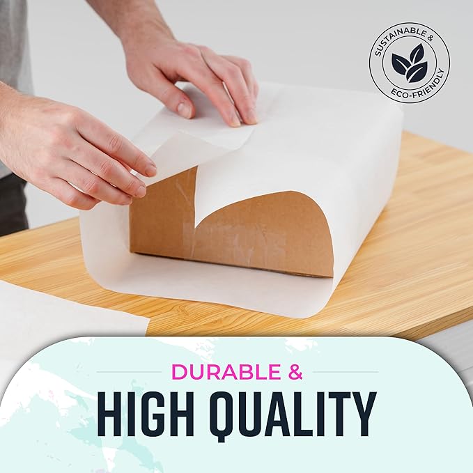 Bryco Goods 18”x2100” White Kraft Paper Roll - Image 5